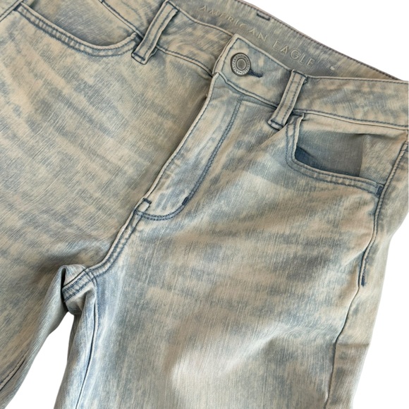 American Eagle Outfitters 360 next level stretch hi-rise jeggings jeans size 10 - Picture 2 of 10